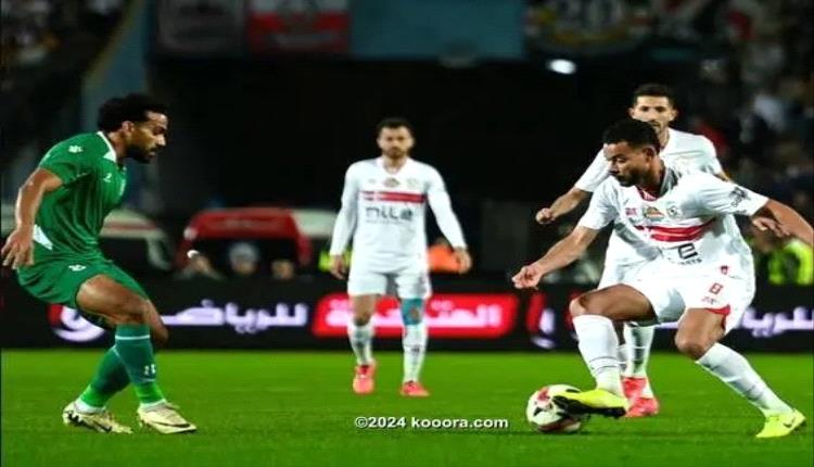 الزمالك يكسر صمود الاتحاد السكندري بثنائية بيضاء